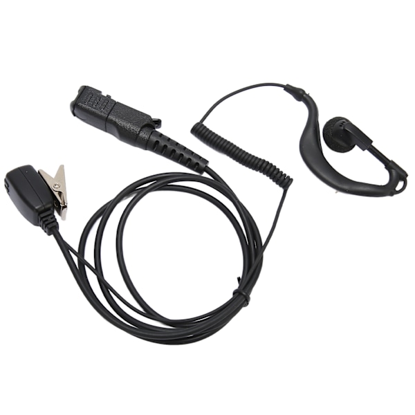 G Formad Hörsnäcka PU Kabel Walkie Talkie Hörsnäcka med Mikrofon PTT för XPR3500e XPR3300 XPR3000 XPR3300e XPR3500 XIR P6620