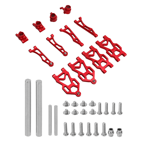 RC Ylä- ja ala-jousitusvarret Alumiiniseos Swing Arm Kit SCY16101PRO 16102 1/16 Kauko-ohjattava auto Punainen