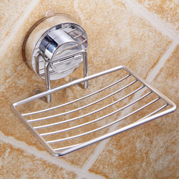 1 Styck Silver Ultra Stark Sugkopp Dusch Tvålkopp - Tung