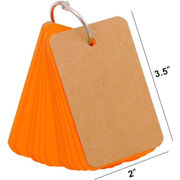 300 ark Multicolor Mini Anteckningsblock Studiekort Memo Pads
