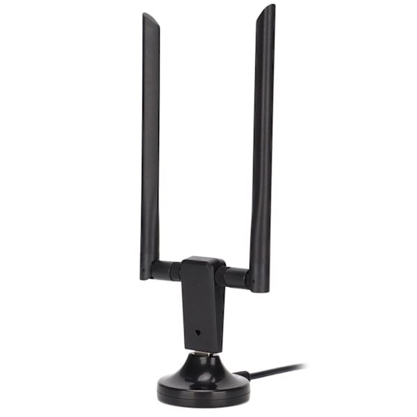 WiFi Adapter Dobbel 5Dbi Antenne 802.11ac 5G 2.4G USB3.0 1200Mbps Høy Gain USB Nettverkskort for Laptop Stasjonær PC