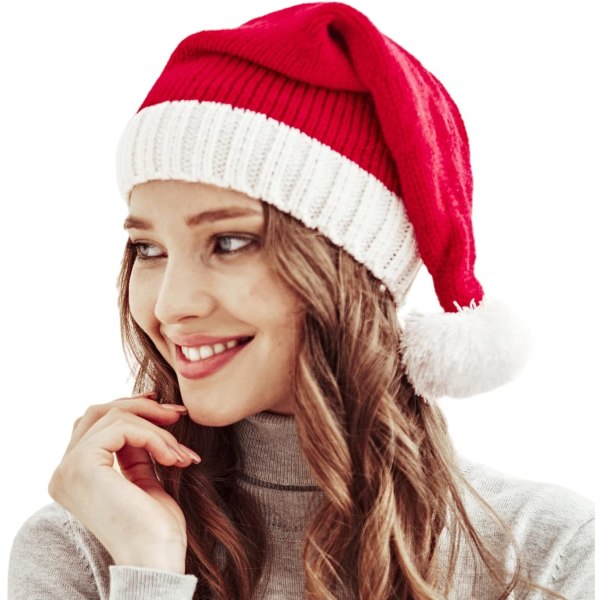 Joulupukin hattu Almi Jouluhattu Xmas Party Hat Punainen