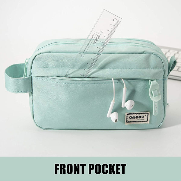 Stor kapacitet Pencil Bag, Hållbar Pencil Bag Bag Box förvaringslåda