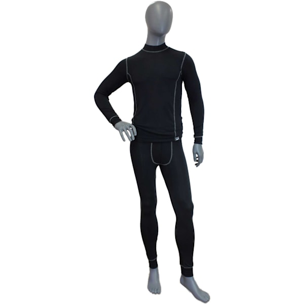Underställ Herr Bambu Svart Black XL