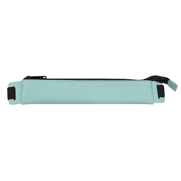 2 dele PU-læder penneholder med elastisk bånd Elastisk etui