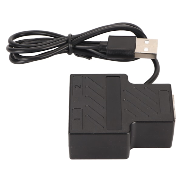 Ethernet Splitter 100M 1 til 2 Guldbelagt Pin Afskærmet Lag Stærk PVC LAN Splitter til ADSL Hub Switch TV Router
