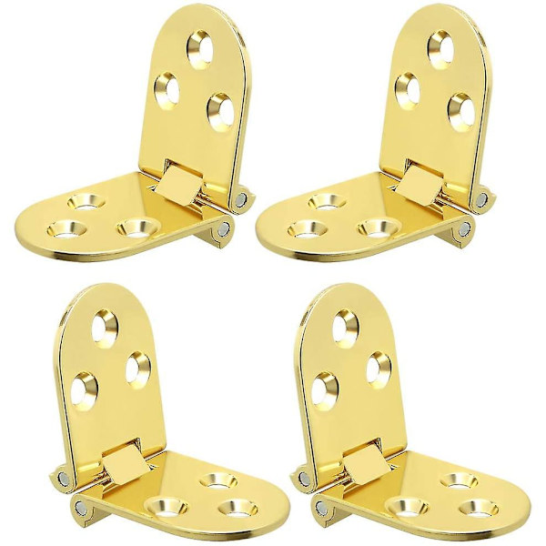 4 stk Symaskinsbord Foldbart Flip Top Hængsel Starlight