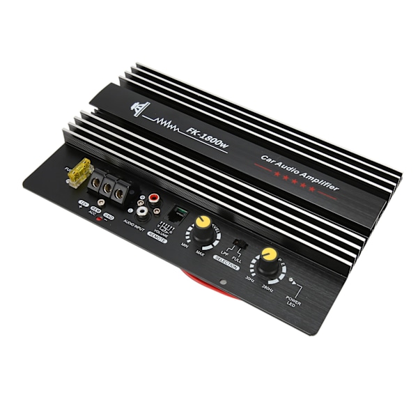 Bilforstærker 12V 1800W Bil Stereo Audio Høj Effekt Forstærker Subwoofer til Bil