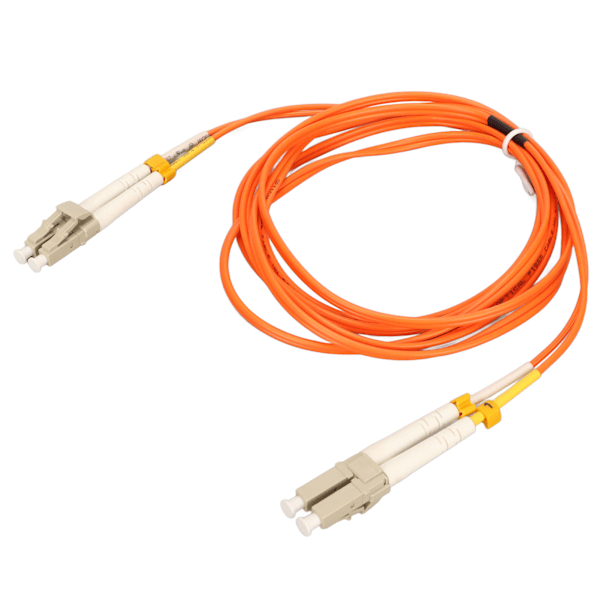 Fiber Patch-kabel OM2 Kjerne 2M LC til LC Duplex Multimode Fiberoptisk Kabel for SFP Transceivere Ethernet-svitsjer