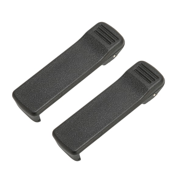 2 stk. Radiobelteklips Erstatning Toveis Radiobelteklips Kompatibel for Motorola HT1000 MT2000 MTS2000 MTX800
