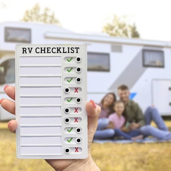 Multifunktionel Memo Checkliste To-Do-Liste Pad 5'x8' Justerbar white