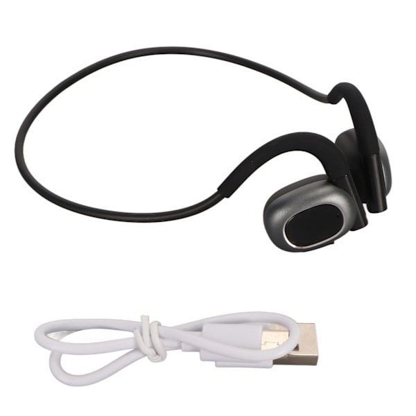 Bluetooth-kuulokkeet, ilmajohde, stereo, IPX6-vedenpitävä, ladattava, avoimen korvan langaton headset juoksuun ja treeniin