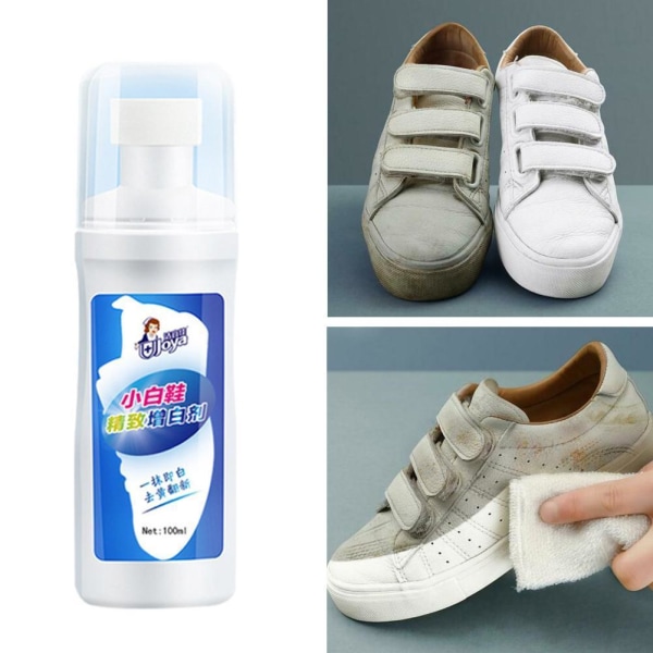 Skorengöring - Rengör dina sneakers white