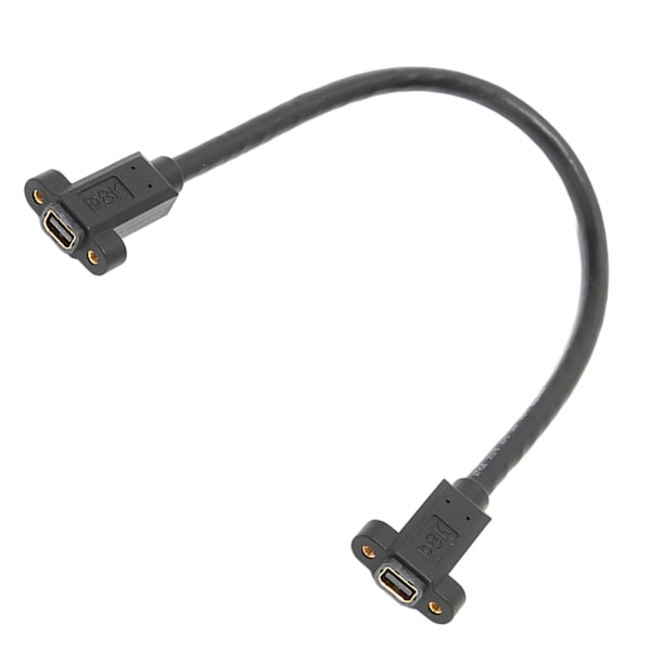 Mini DP-kabel 8K 60HZ 4K 144HZ Monteringspanel Mini Displayport Hona till Mini Displayport Hona Adapter 30cm