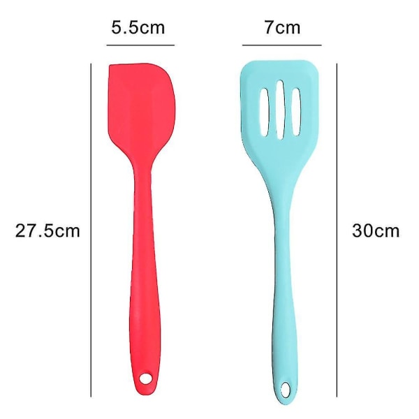 2 delar mini köksredskap Set- Silikon köksredskap