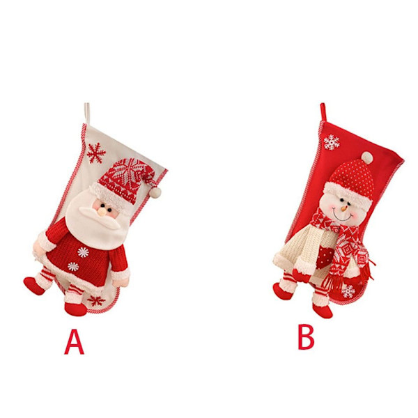 Julgran Hängstrumpa Julstrumpor A