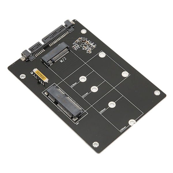 MSATA M.2 NGFF Adapterkort 5Gbps MSATA M.2 NGFF til Seriel Port Solid State Disk To i En Adapterkort SL CNS01