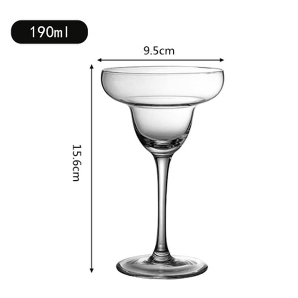 2 stk klart krystal glas husholdning cocktail glas bæger