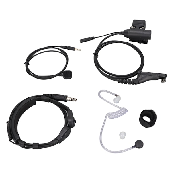 Halsmikrofon Headset U94 PTT med Fingermikrofon Kompatibel med MOTOROLA XIR P8268 P8668 DP4400 DP4800