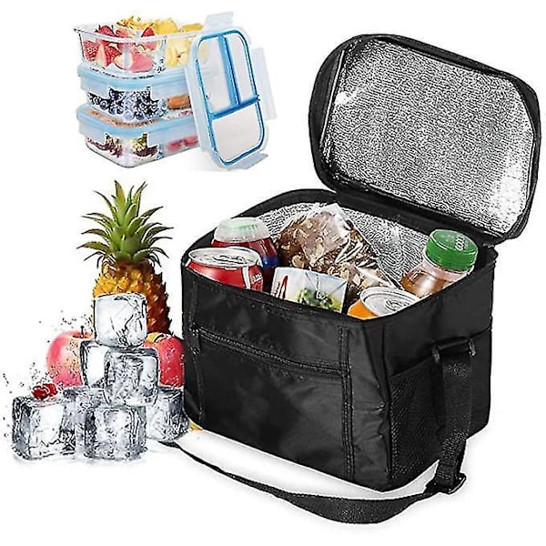 Picknick kylväska Isolerad mjuk kylväska Återanvändbar matväska