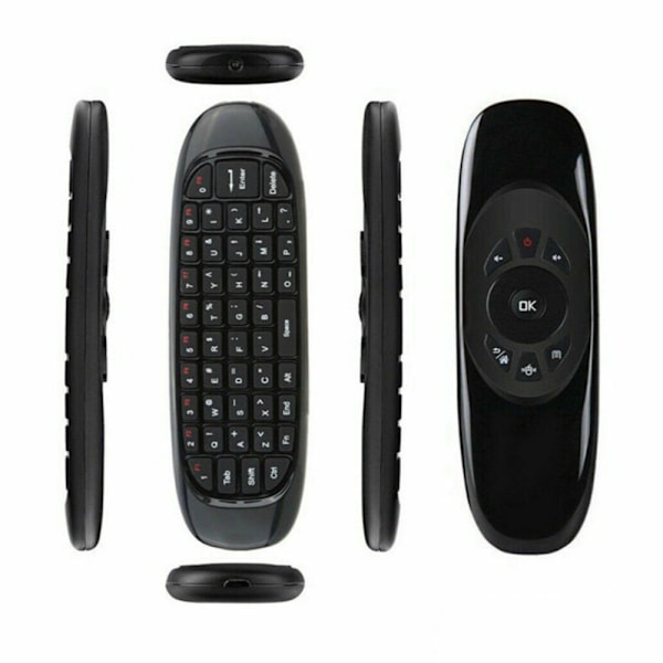 2,4G Mini fjärrkontroll Trådlöst tangentbord Air Mouse PC TV Box
