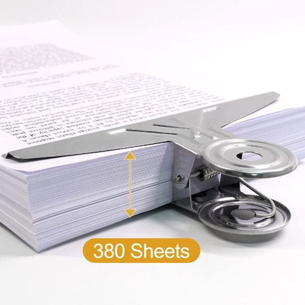 2 ST Bulldog Clips Bull Binder Paper Clip