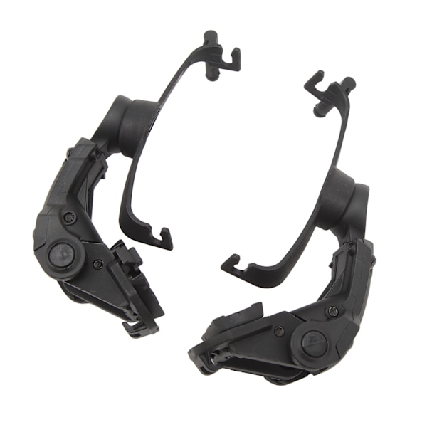 ARC Skinne Adapter Tilbehør Multi Vinkel Rotation Hjelm Skinne Adapter Hovedtelefon Mount Sort
