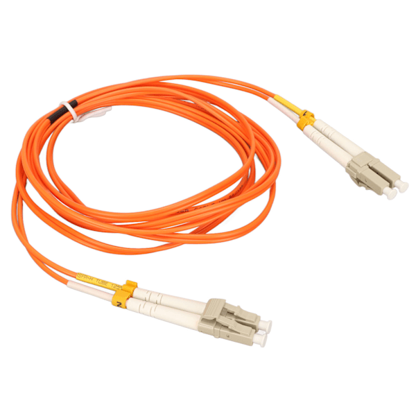 Fiber Patch-kabel OM2 Kjerne 2M LC til LC Duplex Multimode Fiberoptisk Kabel for SFP Transceivere Ethernet-svitsjer