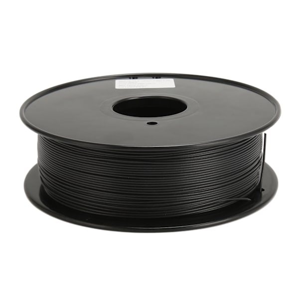 Kolfiber Filament 1.75mm PLA Rulle 1kg Spole Storlek Noggrannhet Fel 0.03mm Utskrift Matt Filament för 3D-skrivare Svart