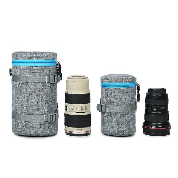 Professional SLR Lens Barrel / Set / Laukku / Vedenpitävä ja iskunkestävä suojapussi sisäsäiliölle musta L