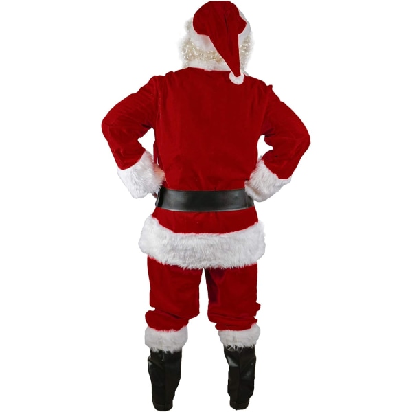 Tomtekostym för män 10 st juldräkt för vuxna