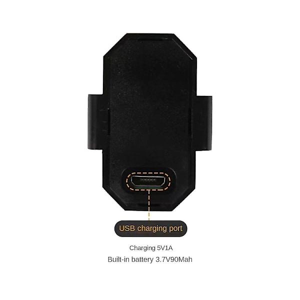 4 stk 7 farver Drone Strobe lys USB Led Anti-kollisions Cykel Hale Drone Nightfly Mini Signal Flas