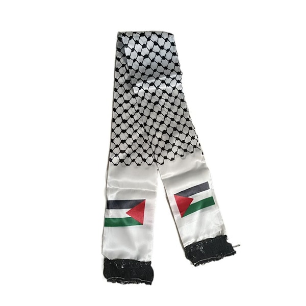 Palestina Flag Scarf Palestina National Flag Halsduk 8 8 8