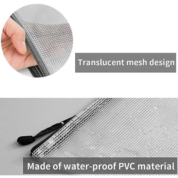 Mesh lynlås filpose/vandtæt filpose/plastik