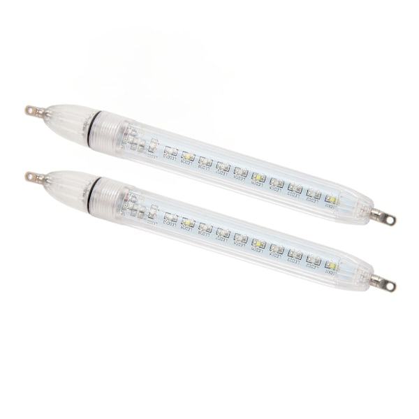2 stk. LED Undervanns Fiskelys Nattfiske Lokkemiddel Lys Vanntett Blinkende Attraktivt Lys Flerfargede Blink