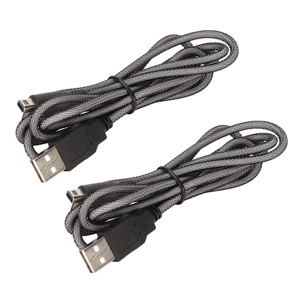 2 st USB-laddningskabel för 3DS, 1,5 m, för 2DS 3DS XL New 3DS XL New 2DSXL NDSI LL