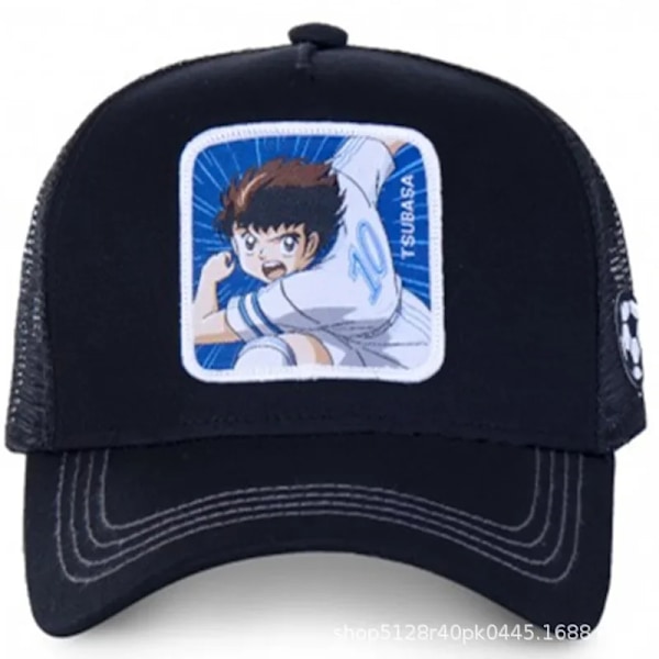 Mode Fotball Anime Baseball Caps for Menn og Kvinner Trucker Caps Fotballstjerne Lionel Messi Cristiano Ronaldo Fans Hatt Pustende Messi Messi Adjustable