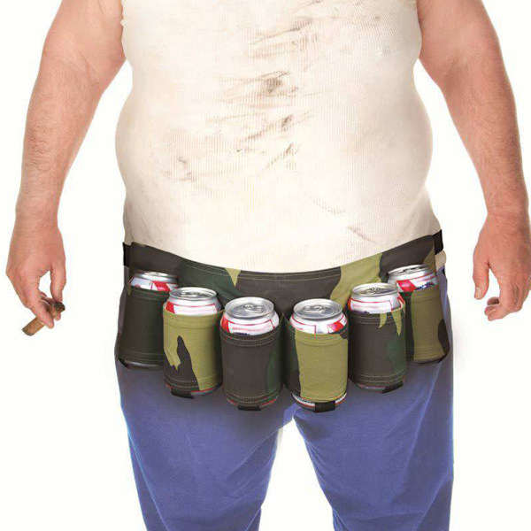 Ölbälte, 6 stycken, svart, kamouflage camouflage
