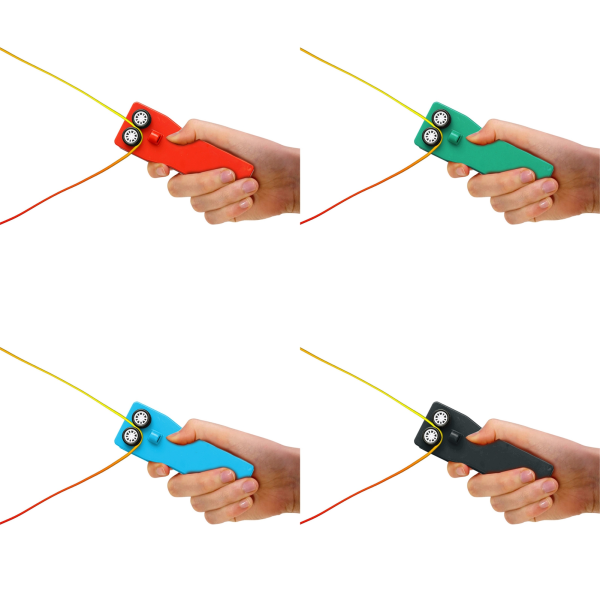 String Shooter Toy String Launcher Zip String Lelu musta red