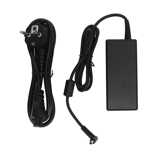 Kannettavan tietokoneen laturin korvaaja HP 19.5V 2.31A ulostulolle 4.5x3.0mm sininen pistoke kannettavan tietokoneen virtalähde EU-pistoke 100‑240V