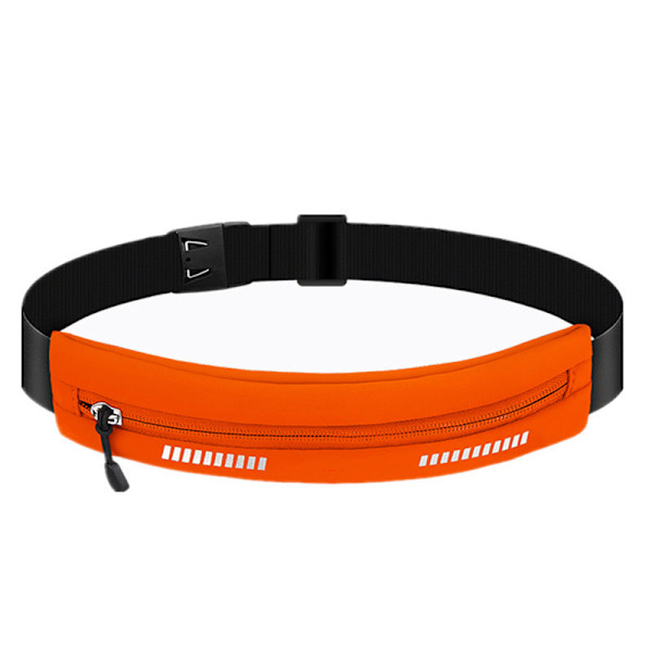 Vyötärkki Vyölaukku Miehet Naiset Fanny Vyölaukku Varusteet Urheilu Vedenkestävä Näkymätön Ultraohut Mini Pieni Dot pattern-Orange Universal less than 6.5 inches