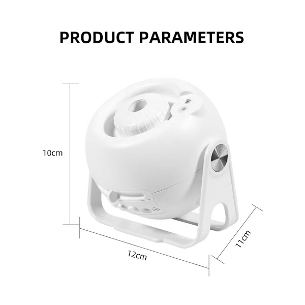 Stjerneprojektor LED - Galaxy Star Projector