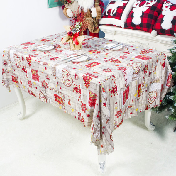 Julbordsduk Cover Xmas Dinner Party Heminredning E 150*180CM