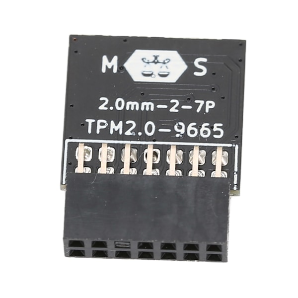 TPM 2.0 Modul LPC 14 Pin Tpm 2.0 Fjernkort Krypteringssikkerhedsmodul til MSI til Windows