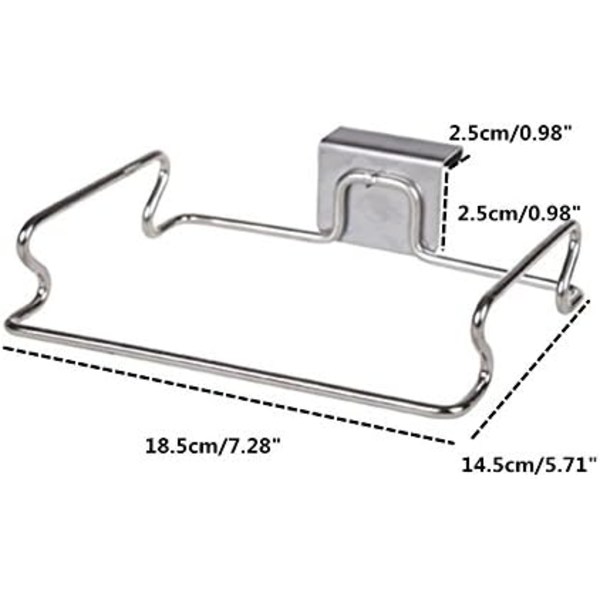 1st Superpraktisk søppelposeholder, multifunksjonell K