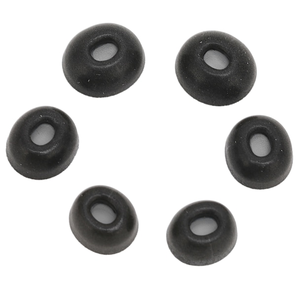 Memory Sponge Ørepropper Tips Hindrer Sklisikkerhet Støyreduserende Erstatningsørepropp for IOS Earbuds Et Par L M S