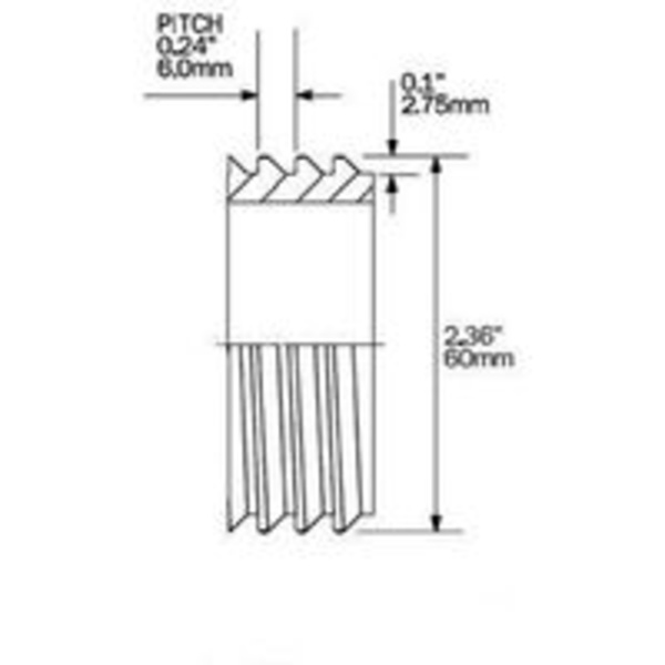 Ventil för IBC-tank 2' 60 mm