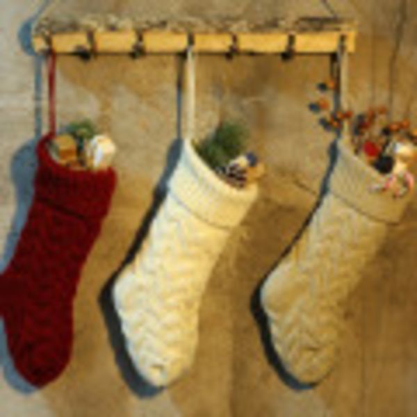 Single Christmas Socka Öppen spis Party Xmas Presentpåse Mode Purple Red