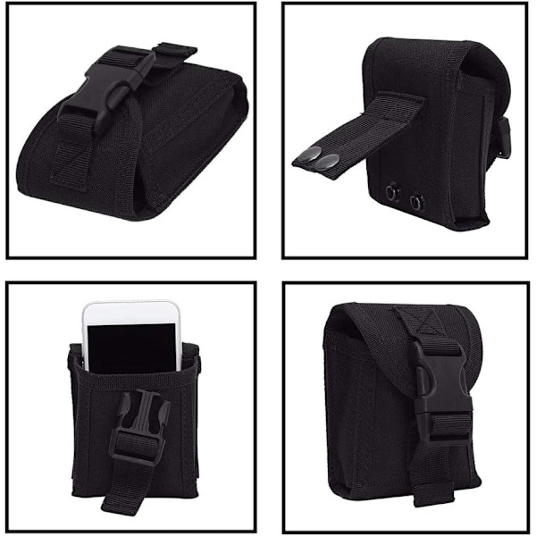 Tactical Molle Pouch - Multifunktions midjeväska för utomhusbruk