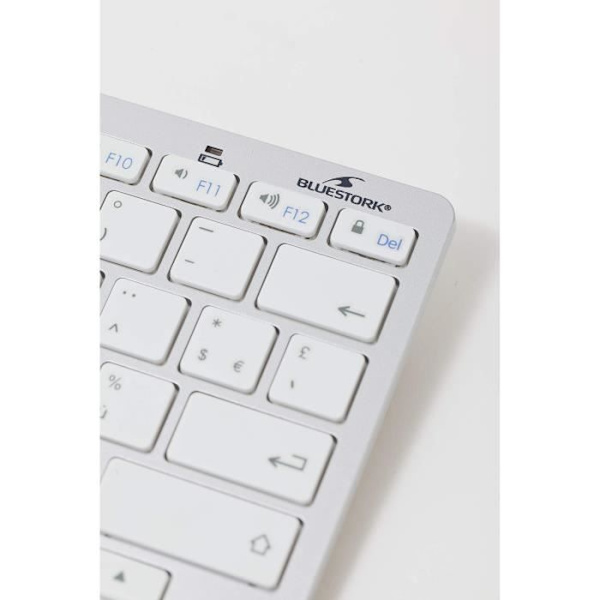 Bluetooth-näppäimistö - BLUESTORK - yhteensopiva MAC:n, PC:n ja tabletin kanssa - - KB-MINI-MAC / FR
